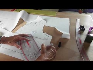 Lutterloh patroontekenen, bolle buik in een patroon verwerken