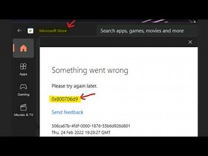 How to Fix Microsoft Store Error 0x800706D9 Something Went Wrong (Windows 10/11)