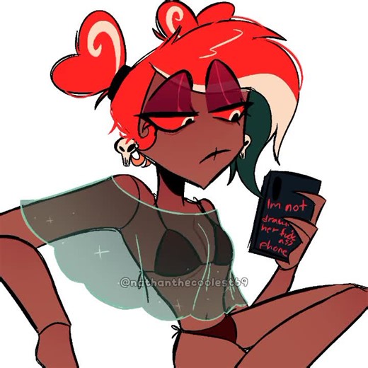 Beach Day Adventures with Hazbin Hotel Characters