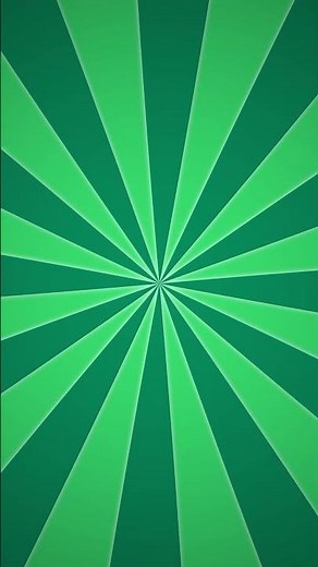 Animated Circus Background – Rotating Green Rays Effect Royalty-Free
