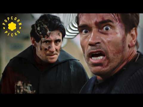 Jericho Cane's INSANE Subway Fight (Arnold Schwarzenegger) | End of Days