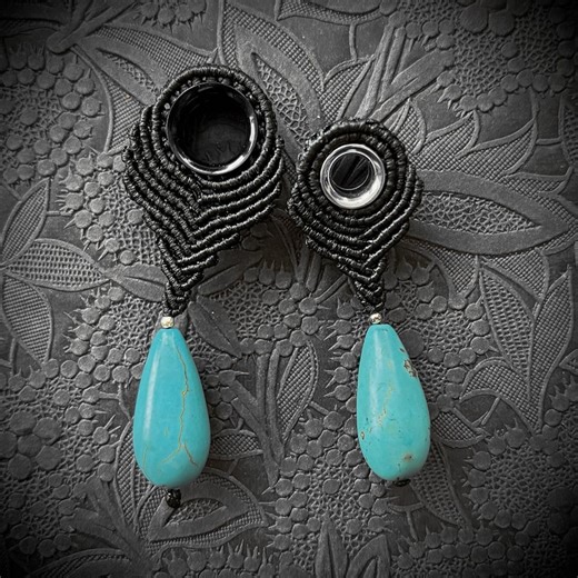 Flesh Tunnel Module "bacalar" for 6-12 Mm Screw Tunnels | Module for Double Flare Screw Tunnel - Etsy UK