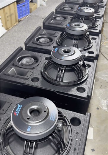 High-end bar performance high-power three-frequency professional speaker#工厂实拍视频 #音响设备 #LABAB