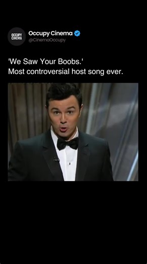 Film Production on Instagram: "The 2013 Oscar ceremony production included elaborate musical segments from host Seth MacFarlane. The 'We Saw Your Boobs' segment was pre-recorded with reaction shots filmed separately. ㅤ Craig Zadan and Neil Meron produced. Musical production costs for hosting segments rival small film budgets. ABC viewership was 40.4 million. ㅤ #FilmProduction #Oscars2013 #ABC #Telecast #SethMacFarlane"