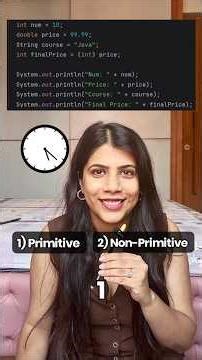 Learn Data Types in Java🤘 Java for beginners| Java tutorials #bca #java #coding #programming #ai