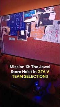Mission 13: The Jewel Store Heist | GTA V 2026 PS4 | Part 1 | #gta5 #playstation