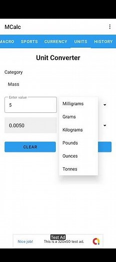 MCalc- All in one utility calculator#app #calculayot #macro #running #mileage #engineering