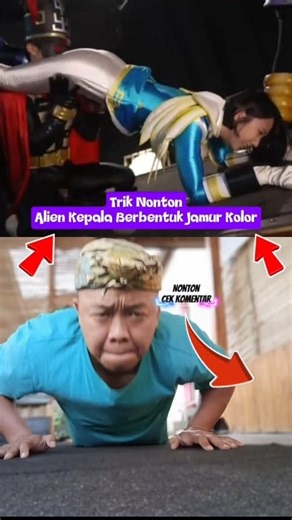 34K views · 200 reactions | Rangers Blue Di Goyang Alien #alien #jamurkolor #supersabun #superheroine | SUPER SABUN | Facebook
