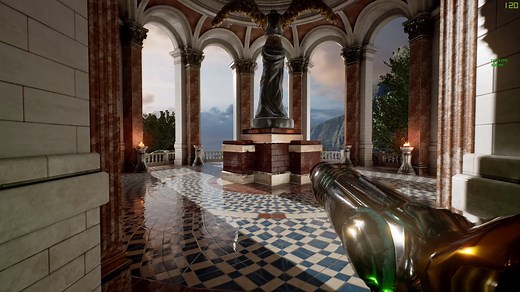 Unreal Engine 4.9 - DX12 Tech Demo - Sun Temple Demo Combined With Metroid Prime Fan Project