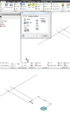 Autodesk Inventor - Coil #3dmodel #cad #autodesk #autodeskinventor