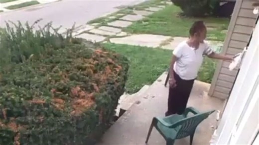 WATCH: Woman finds dog poop in her yard, smears it on neighbor's door handle