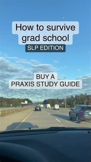 Advice I would give to any first year graduate student, even second year! BUY A PRAXIS STUDY GUIDE