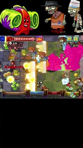 Rhubarbarian pvz2 walkthrough 😱 | pvz 2 arena this week #pvz2rohi #shorts