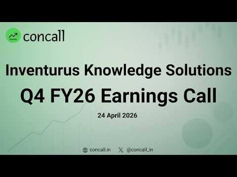 Inventurus Knowledge Solutions Q4 FY26 Earnings Conference Call | concall.in