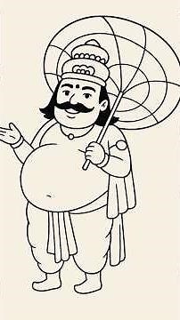 EASY ആയി മാവേലിയെ വരയ്ക്കാം | EASY MAVELI DRAWING | ONAM SERIES - 3