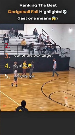 Ranking the best dodgeball Fail Highlight !💀
