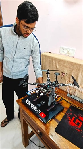 I Built My Own Drone 🚁 #shorts