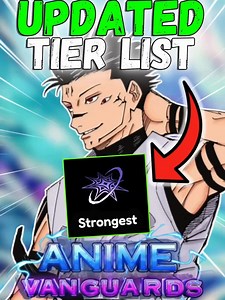 UPDATED Tier List For 13.5! (Anime Vanguards) #roblox #robloxgames #animevanguards