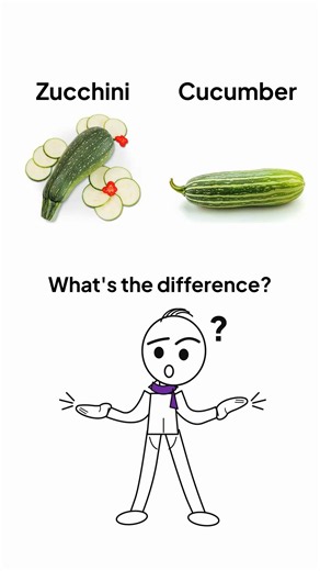 Coriander vs Parsley, Zucchini or Cucumber, do you know the Difference? #food #spices #vegetables
