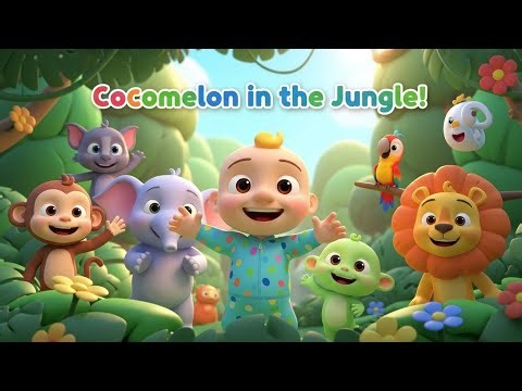 Cocomelon and his Friend in jungle |kids enterntainment video