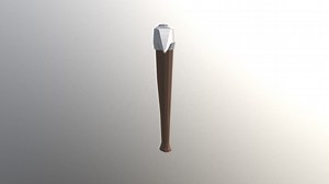 Low Poly Pickaxe - 3D model by Clink