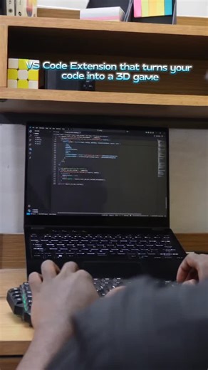 Pabba Rithesh on Instagram: "🚀 “This VS Code extension just turned my code into a 3D game… literally! 🎮💻” #VSCode #GameDev #AItools #Developers #CodingLife #TechInnovation #CodeToGame #3DGame #ProgrammerLife #FutureOfCoding #AIDevelopment #NextGenTech #TechRevolution"