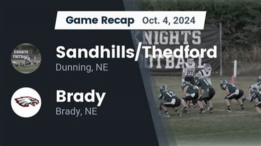 Football Game Preview: Sandhills/Thedford Knights vs. Hyannis Longhorns