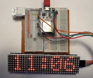 Wroom 32 Matrix Clock