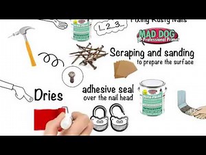 Stop rusty nails from bleeding through paint with Dura-Prime