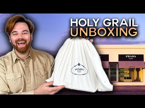 🔥 Unboxing RARE and ICONIC Prada Bag | My Holy Grail Prada Bag 🔥