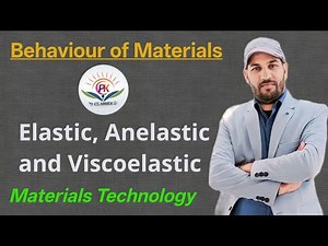 Behaviour of materials | Elastic, anelastic and viscoelastic behaviour | Material Technology