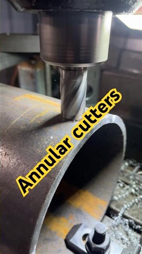 Using an annular cutter on my current project