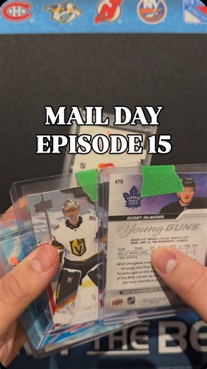 Nelson Galvão 🇵🇹🇨🇦 on Instagram: "MAIL DAY EPISODE 15 ✉️ 👀 Watch until the banger at the end 🔥 Special shout out to @thecardcollector255 for the deal! 🤝 #stanleycupchampion #mailday #hockeycards #hockeycardcollection #gameused"