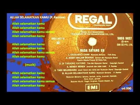 Nyanyian Bersama - Allah Selamatkan Kamu (P. Ramlee/S. Sudarmaji) - 1974