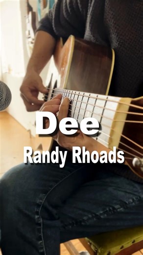 Randy Rhoads - Dee Cover #guitarcover #randyrhoads #ozzyosbourne