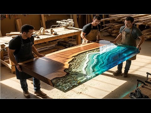 Epoxy Woodworking: Creating A River Table Made Easy