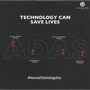 With each passing day, our attention spans are shrinking and putting us at risk on the road. But being assisted with the right technology like ADAS can make a huge difference and keep you safe out there. This #NationalTechnologyDay, celebrate the technology that ensures you’re safe on every journey. | Morris Garages India
