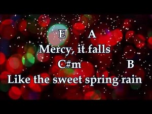 Mercy Is Falling Lyrics with chords
