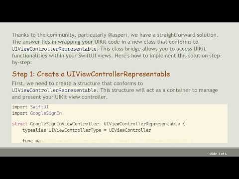 Integrating GoogleSignIn in a SwiftUI App: Your Ultimate Guide