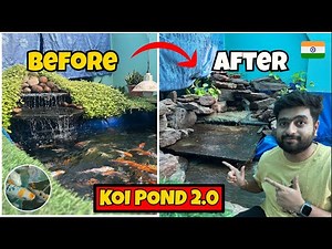 EPIC KOI POND 2.0 🇮🇳 | DIY Backyard Transformation 2025!