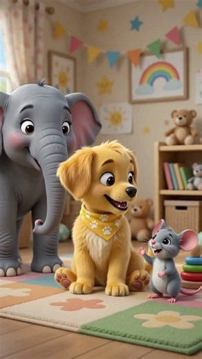"Big vs Small for Kids 🐘🐭 | Fun Opposites Song | Bloop the Puppy"