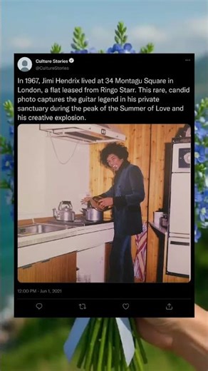 Step Inside Jimi Hendrix’s London Home 🤯🎸 (1967)#JimiHendrix #RockHistory