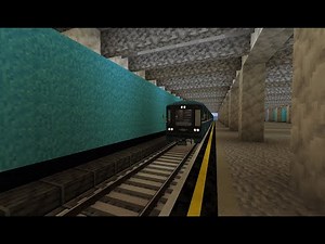 Minecraft Moscow Metro With MTR Mod.