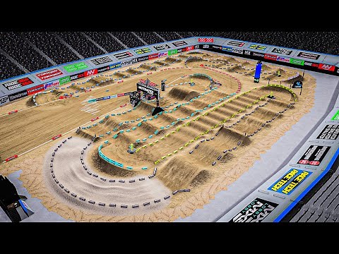 First Look at 2025 Detroit SX in MX Simulator!