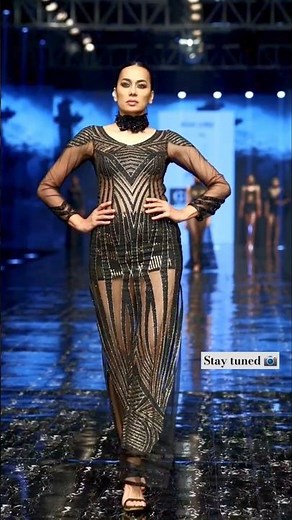 top models walking the runway✨️indian female models ramp walk🏆Gicw #shorts #model