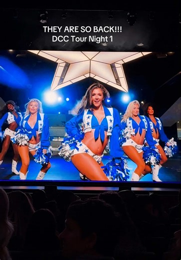 pt 1: DCC TOUR NIGHT 1 DONE & I am in AWE of my incredibly talented teammates!!! YALL KILLED IT!! ✨💙 #dccontour #dcc #dallascowboyscheerleaders #dcctour #thunderstruck