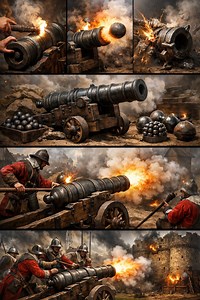 तोप का आविष्कार और युद्ध में इसका इस्तेमाल | History of Cannons in Hindi . . . #तोप #Cannon #CannonHistory #HistoryInHindi #HindiFacts #FactVideo #ShortsHindi #ReelsHindi #HistoryFacts #WarFacts #EducationalReels | Vikash Kumar