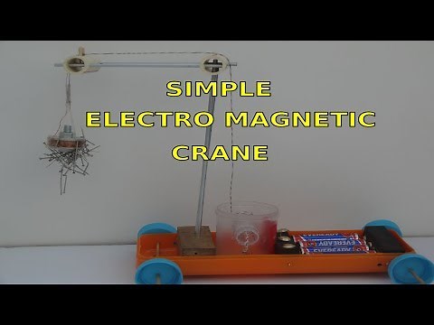 Simple Electromagnetic Crane