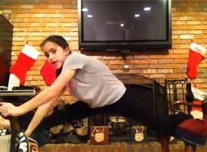 Longest Front Split Between Two Chairs