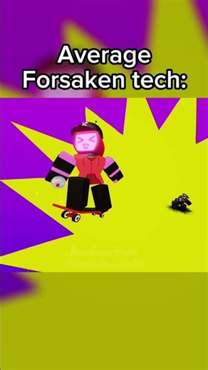 Forsaken tech is out of hand 😭 #roblox #forsaken #forsakenroblox #robloxanimation #animation